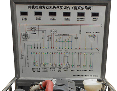 南京依维柯柴油共轨发动机实训台